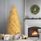 9ft. Pre-Lit Platinum Metallic Artificial Christmas Tree, White LED Lights